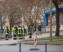 Vorbereitung Flutung U Bahn Koeln Heumarkt P058